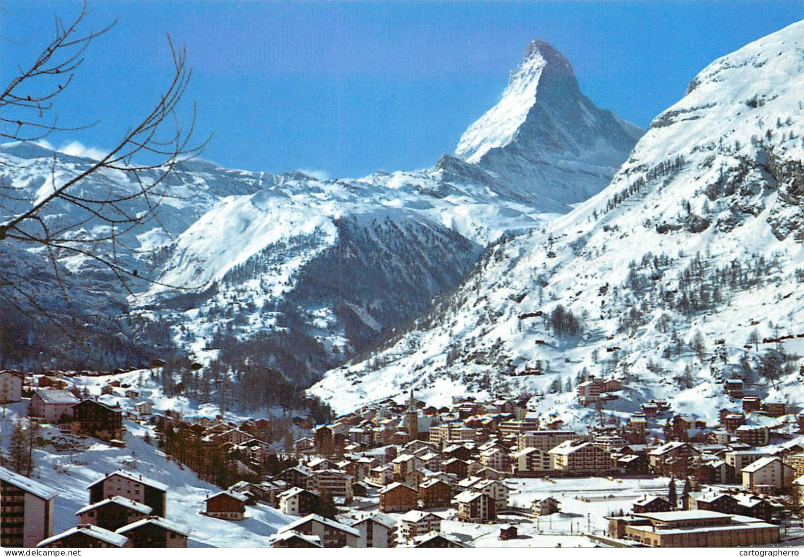 Switzerland Zermatt Mit Matterhorn Panorama - Matt