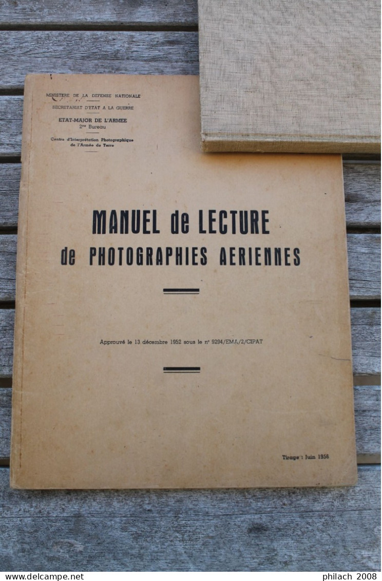 Manuel De Lecture De Photographies Aériennes Fin Années 50 - Altri & Non Classificati