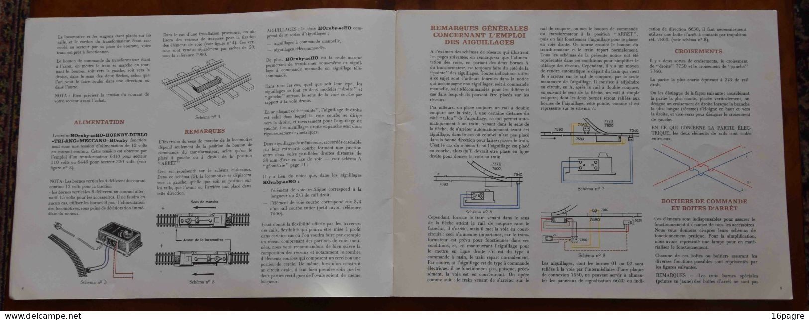 RARE REVUE HORNBY-ACHO, 28 PLANS DE RÉSEAUX. MECCANO. TOUT SAVOIR SUR LES TRAINS MINIATURES. VERS 1970 - Other & Unclassified