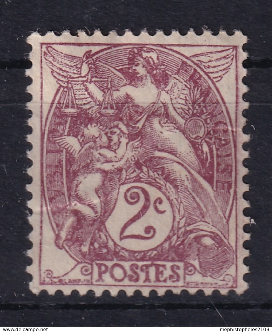 FRANCE 1900 - MLH - YT 108b - Type II - Plis! - 1900-29 Blanc