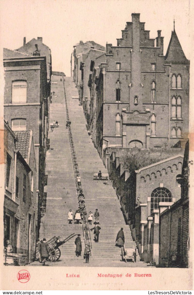 BELGIQUE - Liège - Montagne De Bueren - Carte Postale Ancienne - Liege