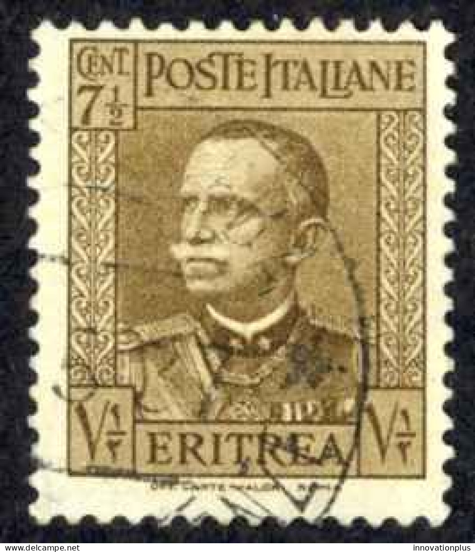 Eritrea Sc# 150 Used 1931 7 1/2c Victor Emmanuel III - Erythrée