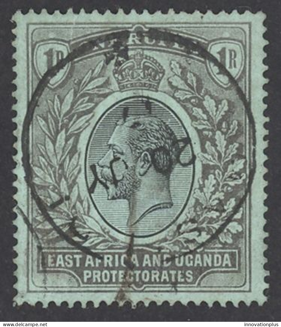 East Africa & Uganda Sc# 49 Used (a) 1912-1918 1r King George V - Protectorats D'Afrique Orientale Et D'Ouganda