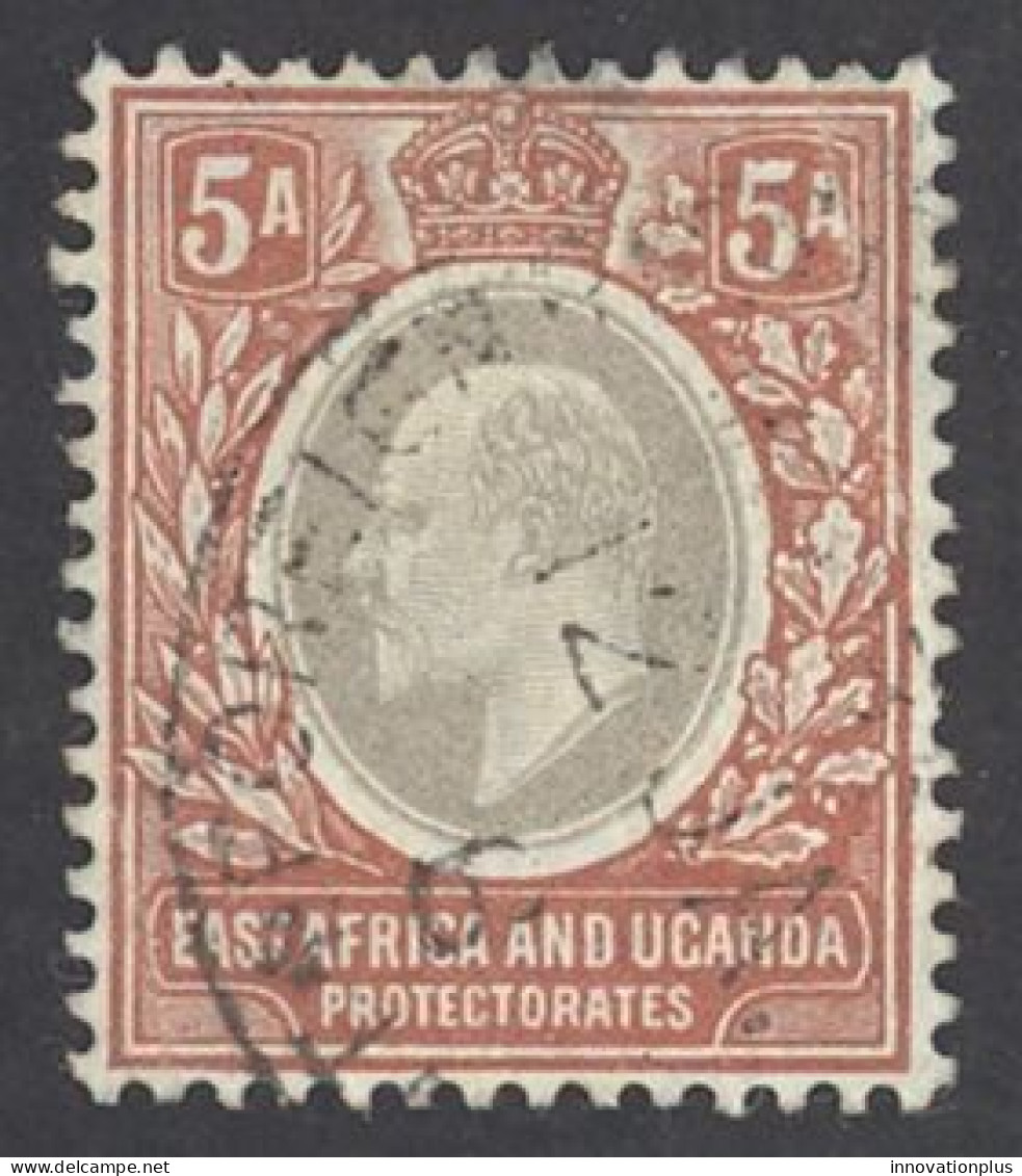 East Africa & Uganda Sc# 23 Used 1904-1907 5a King Edward VII - East Africa & Uganda Protectorates