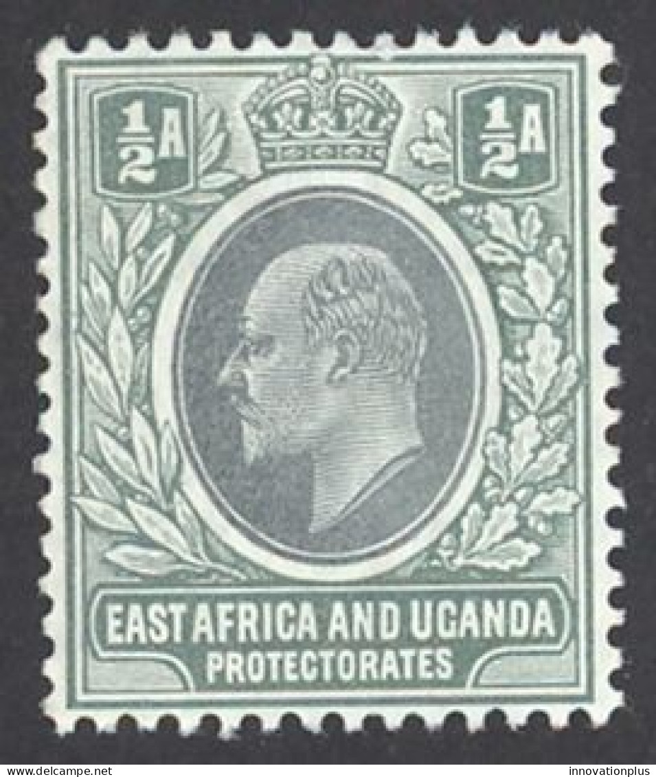 East Africa & Uganda Sc# 17 MH 1904-1907 ½a King Edward VII - East Africa & Uganda Protectorates