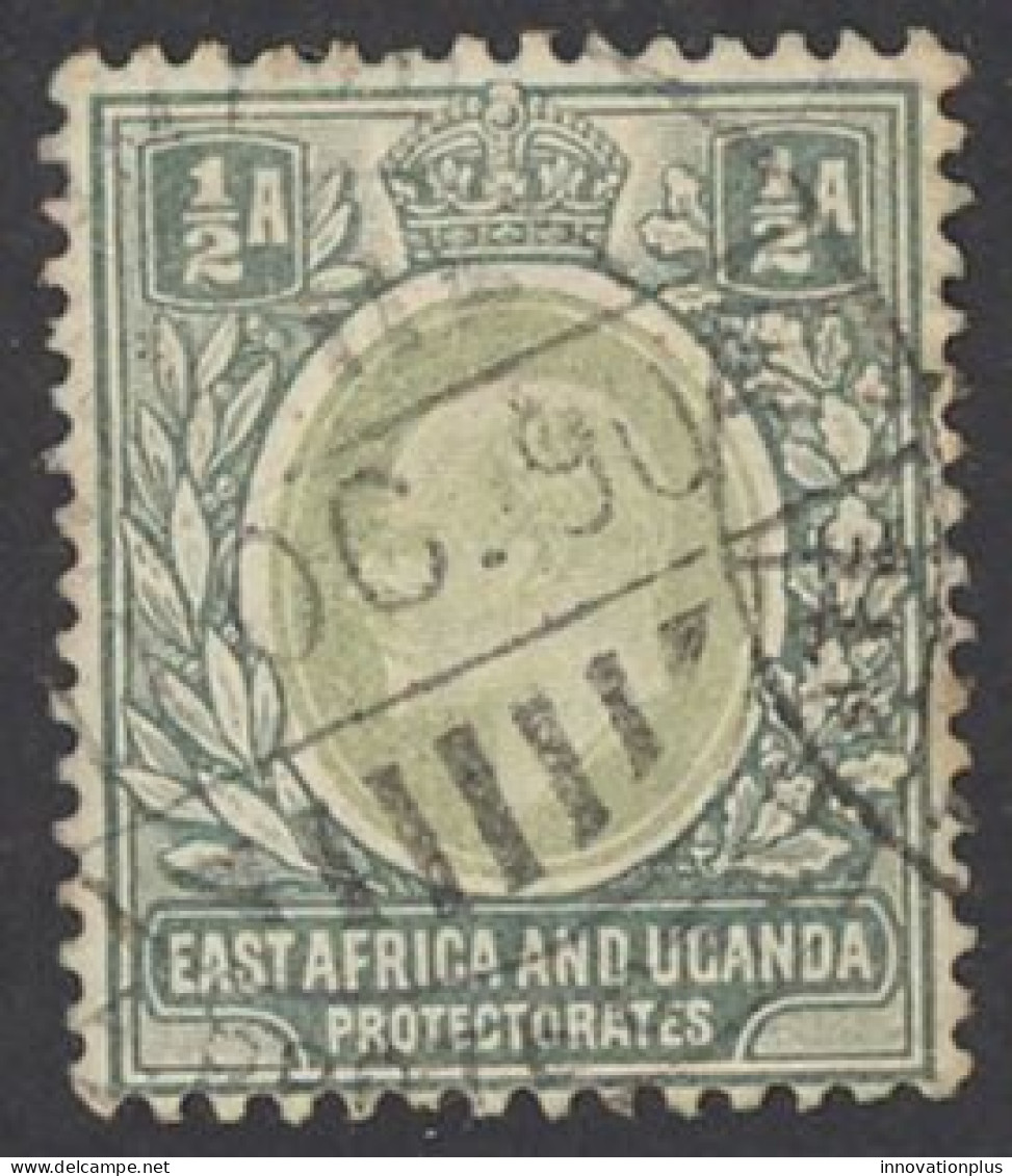 East Africa & Uganda Sc# 1 Used 1903 ½a King Edward VII - Protettorati De Africa Orientale E Uganda