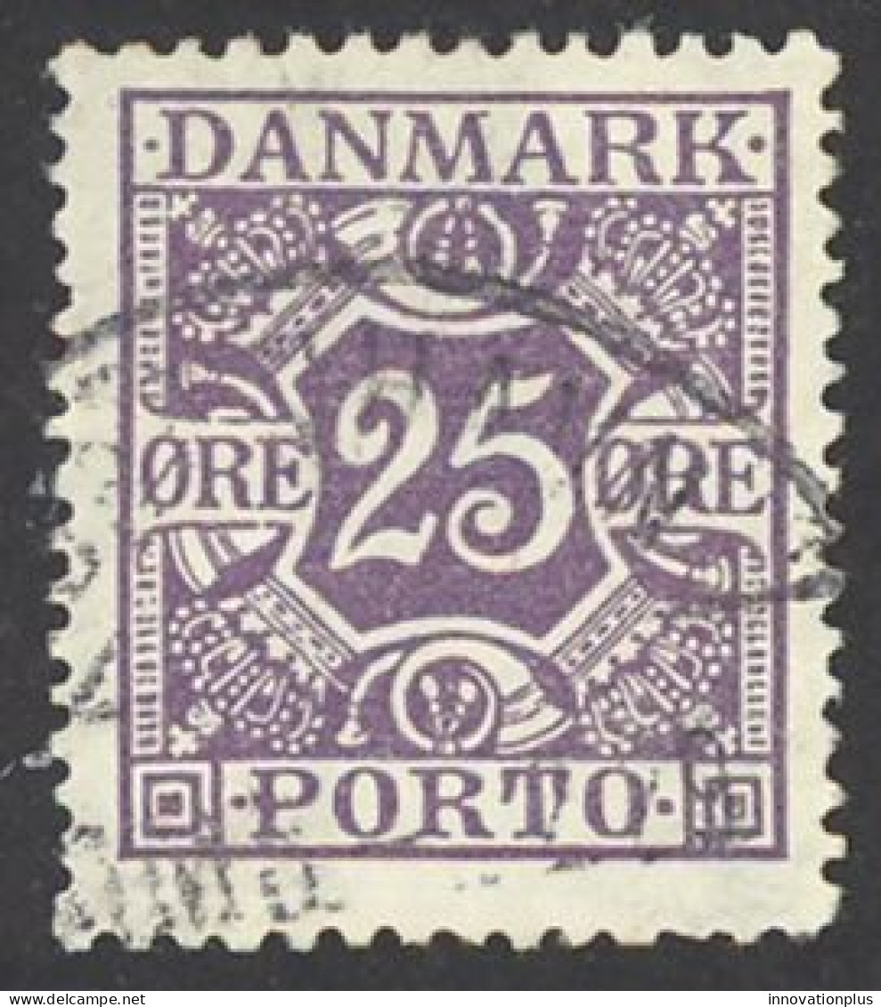 Denmark Sc# J20 Used 1926 25o Violet Postage Due - Postage Due