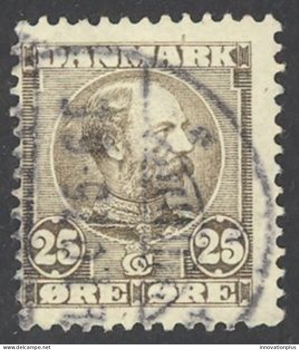 Denmark Sc# 67 Used 1905 25o King Christian IX - Oblitérés