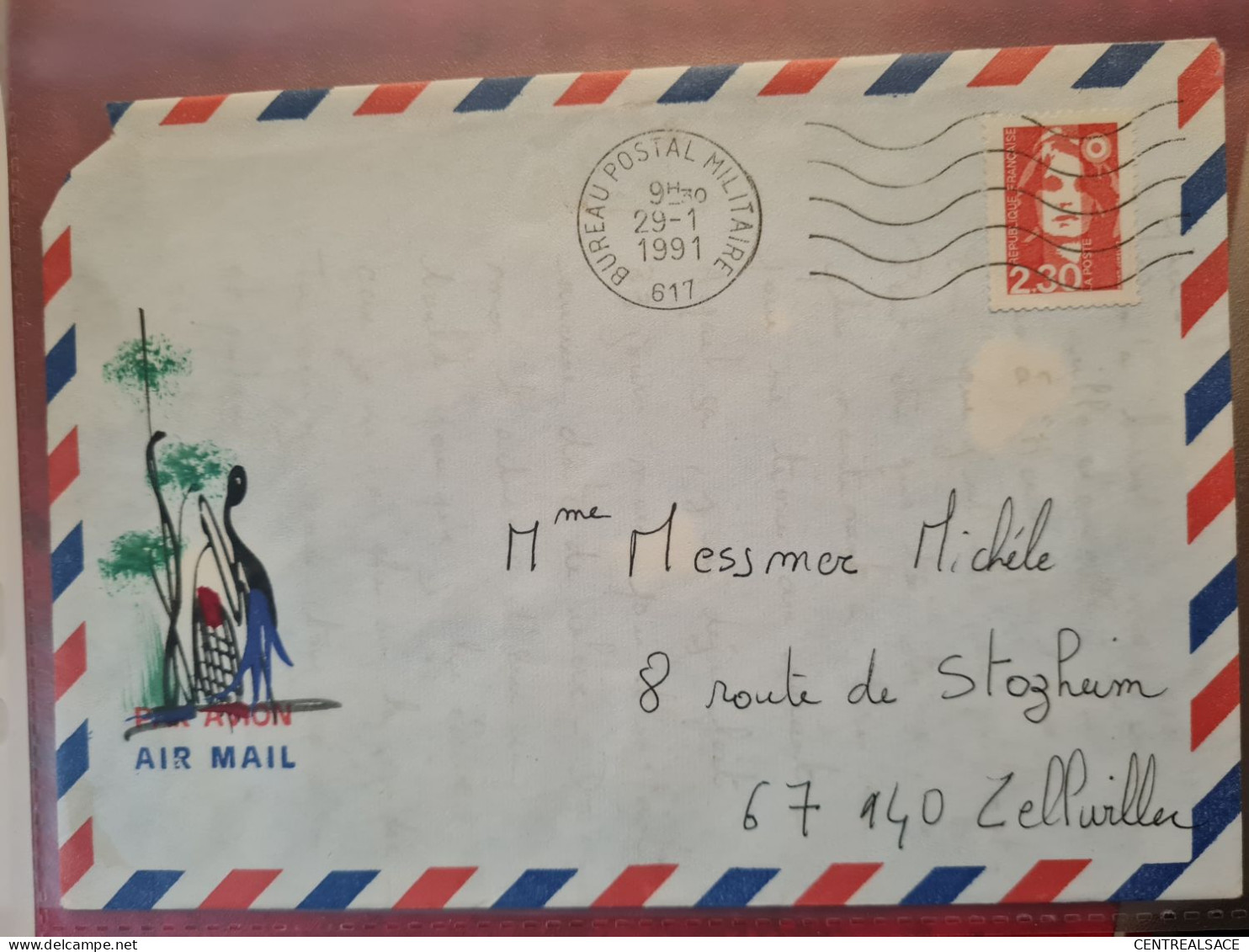 BUREAU POSTALE MILITAIRE 617 - Altri & Non Classificati