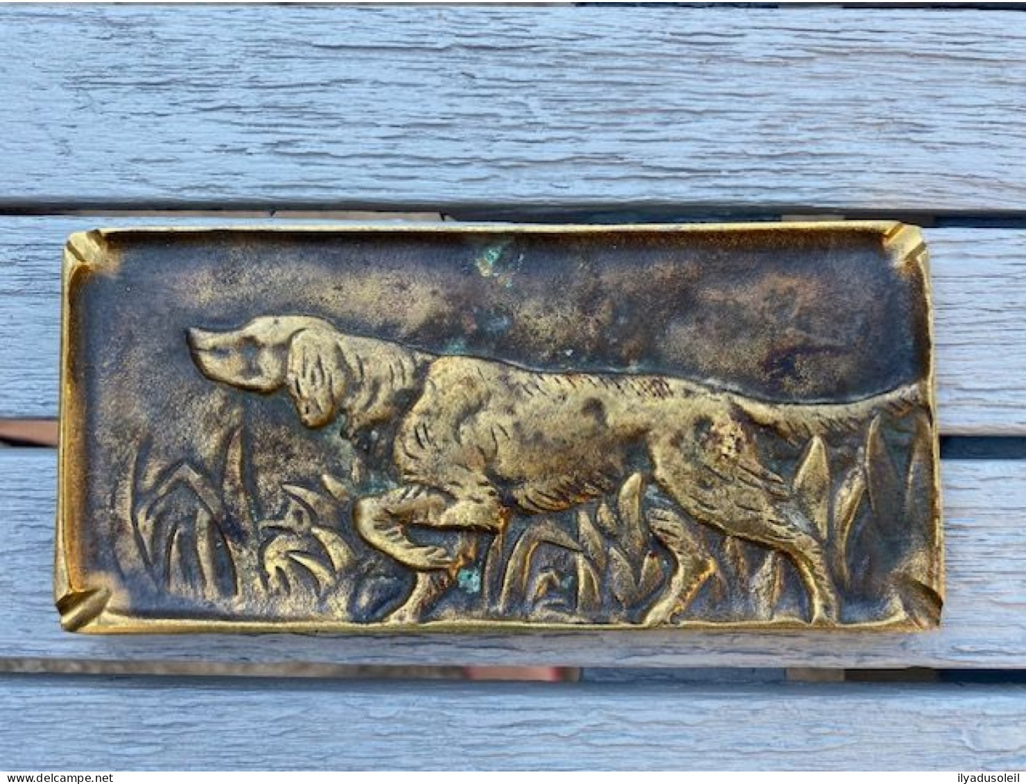 Maison Close Bordel Erotic Cendrier En Bronze 9 X 16.8 Cm - Ashtrays