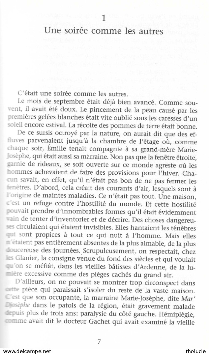 Champvenance, Emilie Fille D'Ardenne-J.Mergeai Auteur Belge De L'Ardenne Luxembourgeoise Et Gaume,né à Mortinsart-Etalle - Belgische Schrijvers