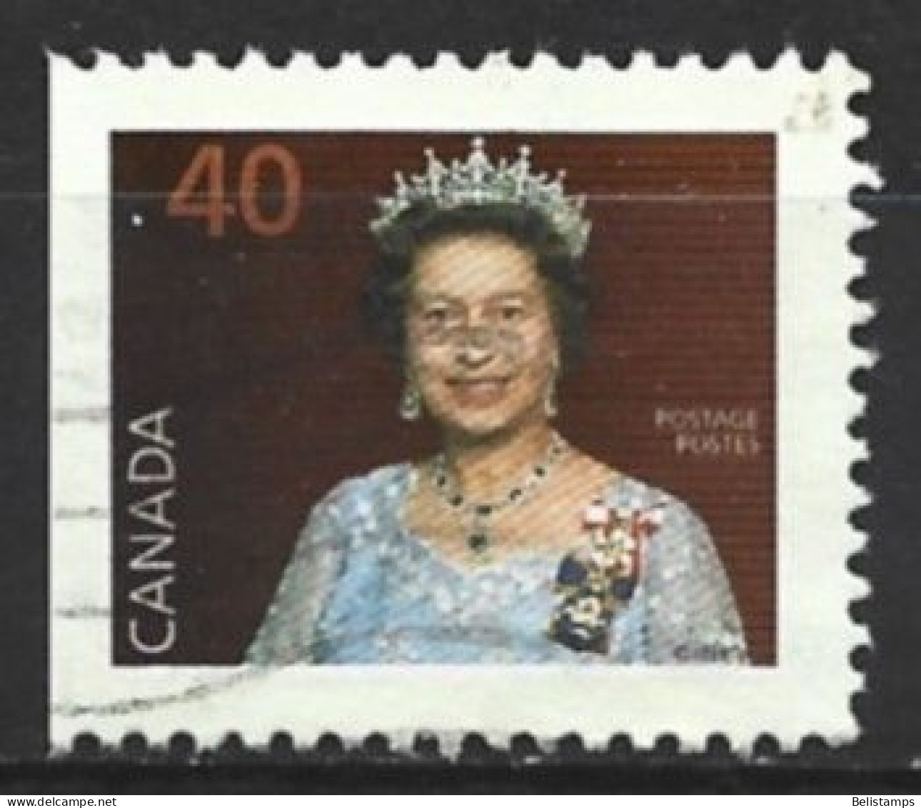 Canada 1990. Scott #1168a Single (U) Queen Elizabeth II - Einzelmarken