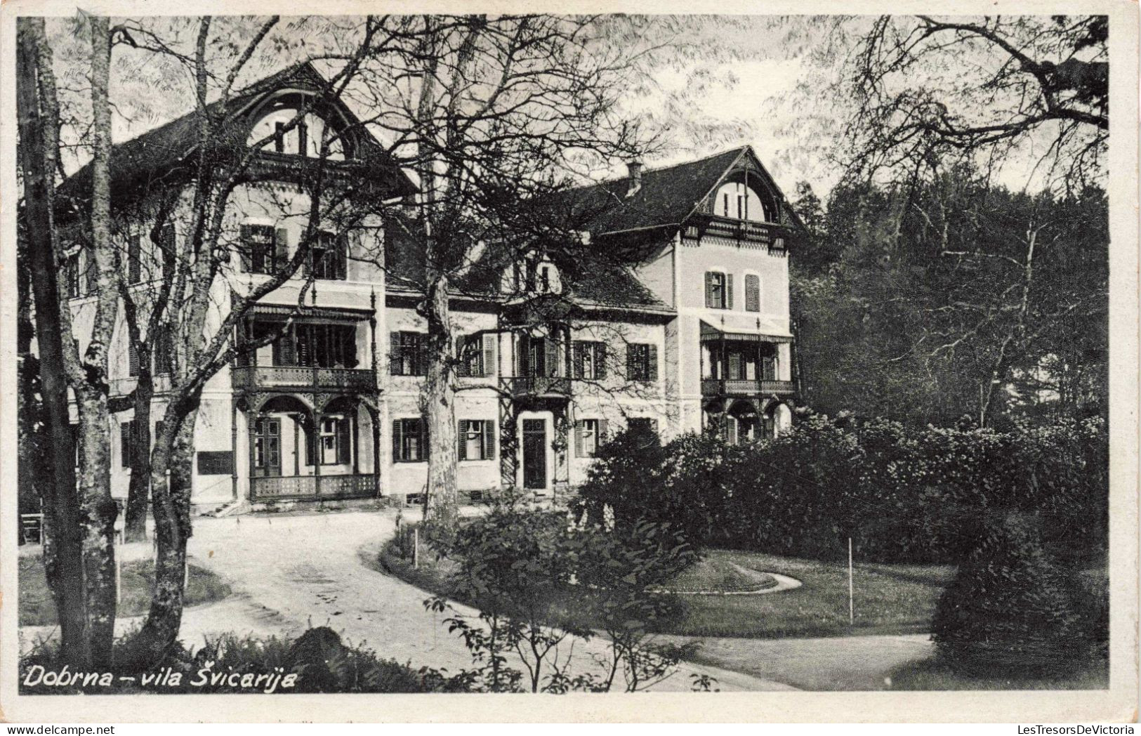 Slovénie - Vila Svicarija - F. Flere -  Carte Postale Ancienne - Slovénie