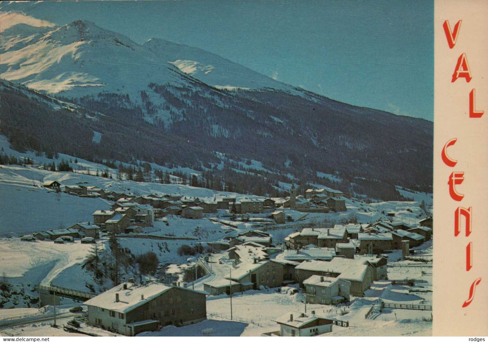 73 , Cpm  VAL CENIS , LANSLEVILLARD 1450 , Vue Générale , 1021 (1228) - Val Cenis