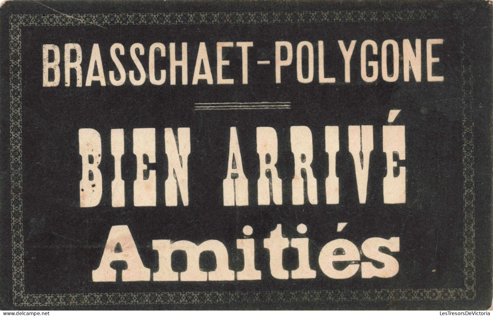 Belgique - Anvers - Brasschaet - Polygone - Bien Arrivé Amitiés -  - Carte Postale Ancienne - Autres & Non Classés