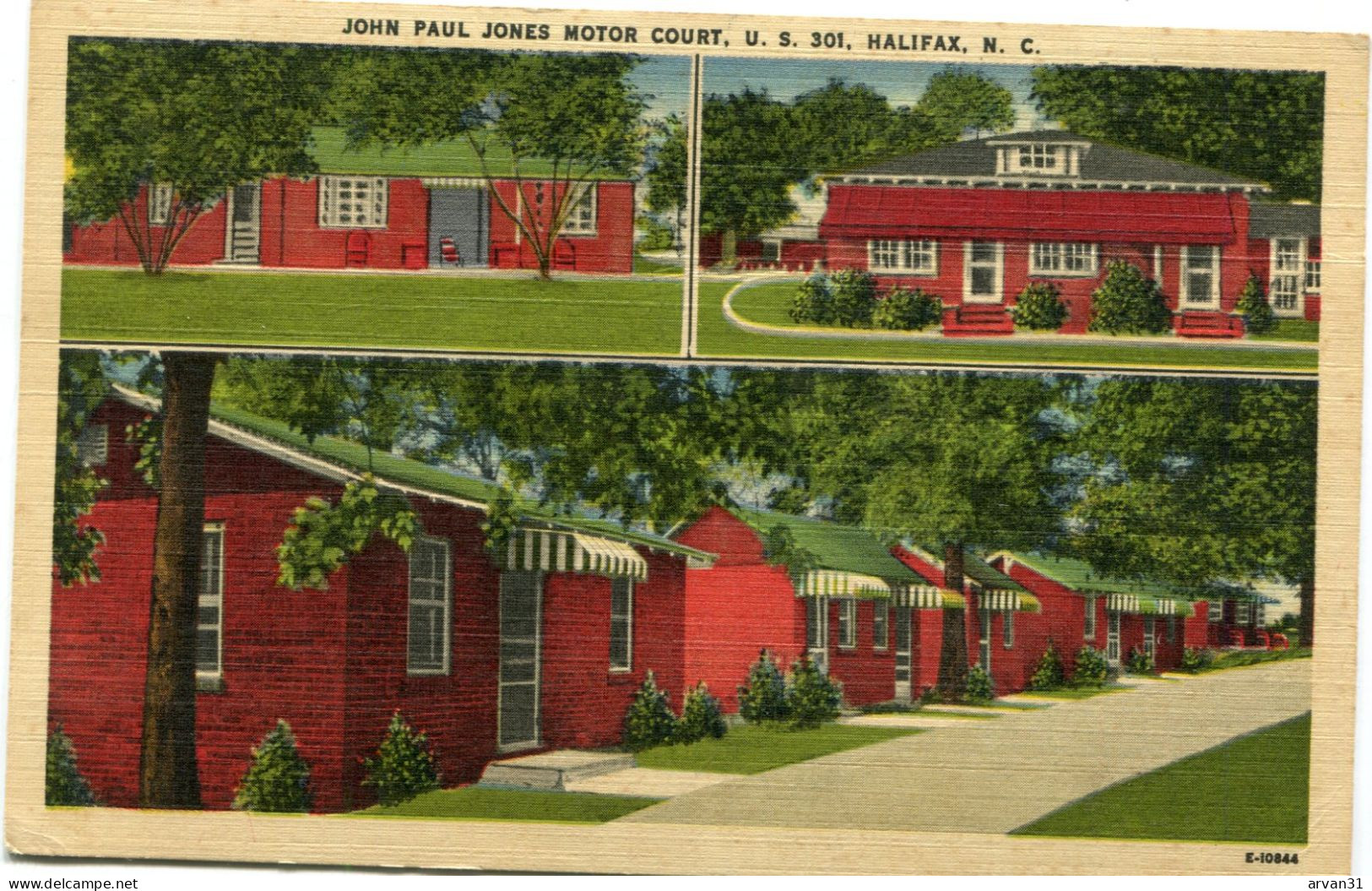 HALIFAX - John Paul JONES MOTOR COURT -  HEAT RESTAURANT - Mr & Mrs E.F. COPPEDGE - - Halifax