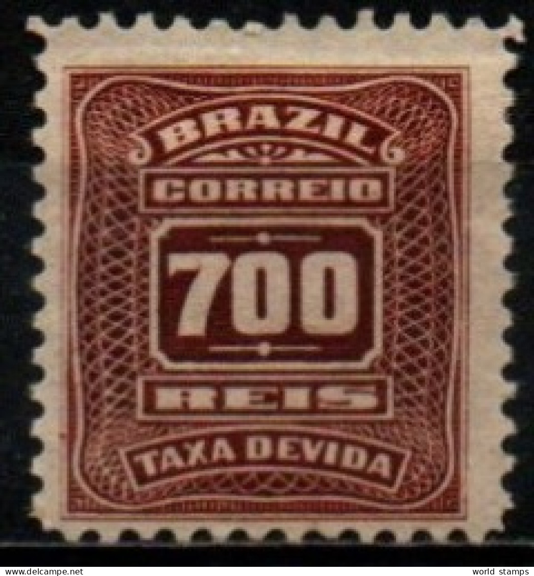 BRESIL 1906-10 * - Timbres-taxe