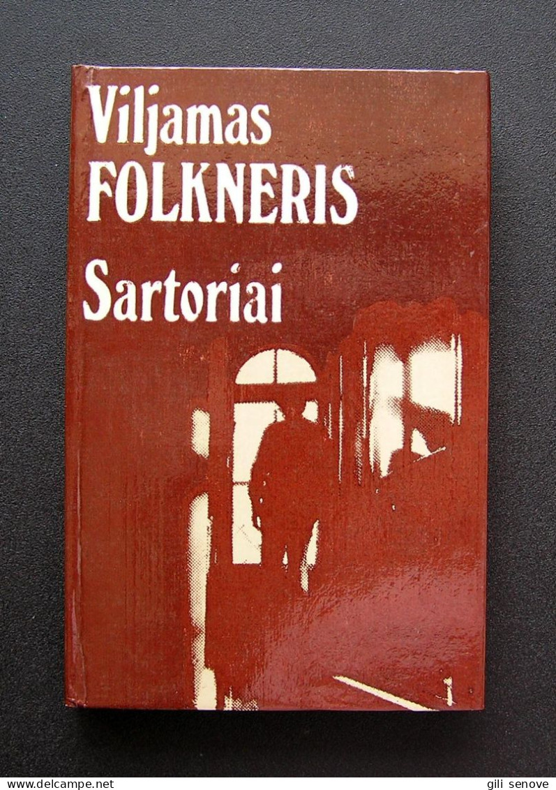 Lithuanian Book / Sartoriai Faulkner 1983 - Novels