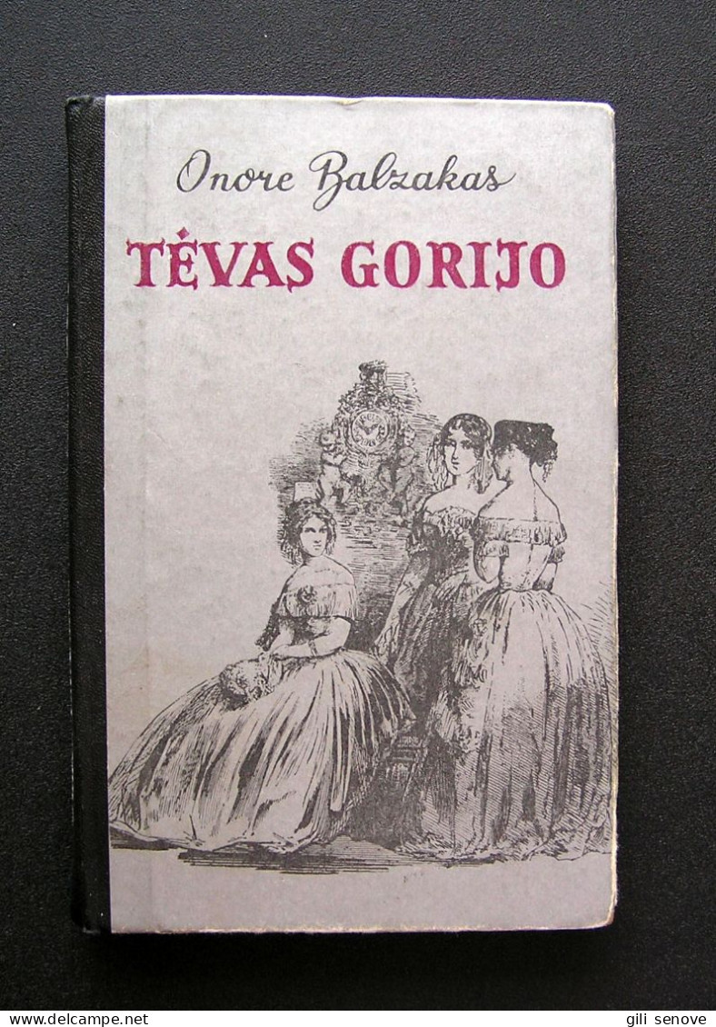 Lithuanian Book / Tėvas Gorijo Honore De Balzac 1977 - Novelas