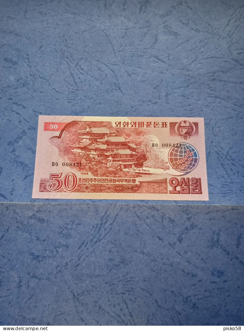 COREA DEL NORD-P38 50W 1988 UNC - Corée Du Nord