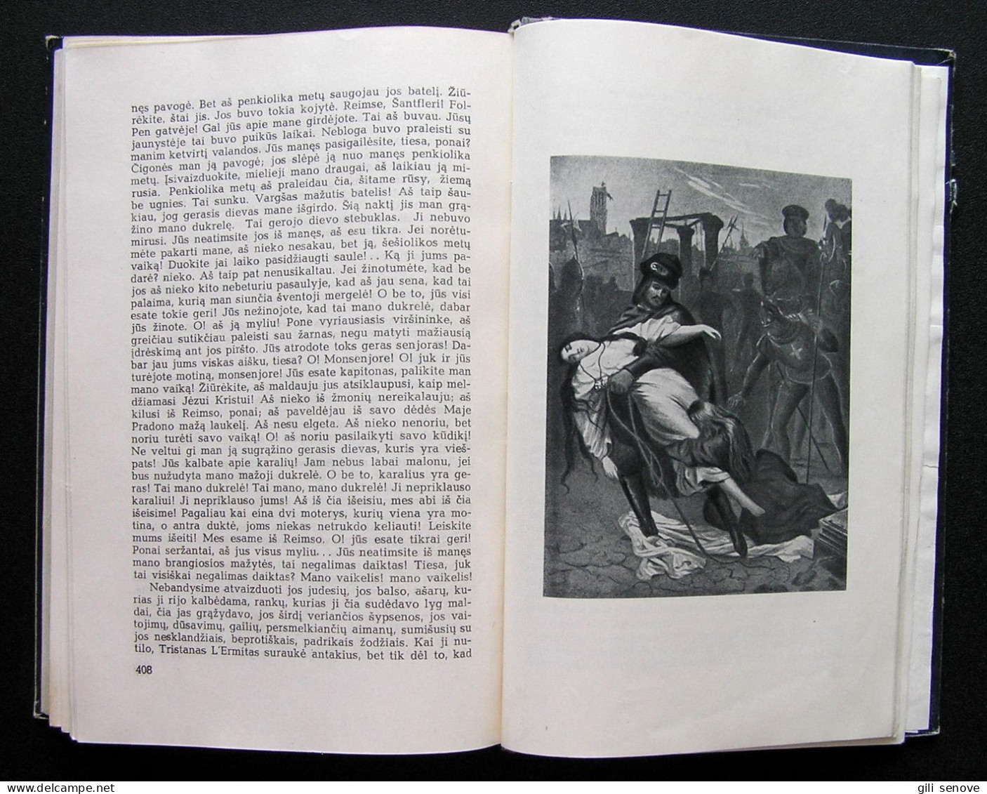 Lithuanian Book / Paryžiaus Katedra Victor Hugo 1950 - Novelas