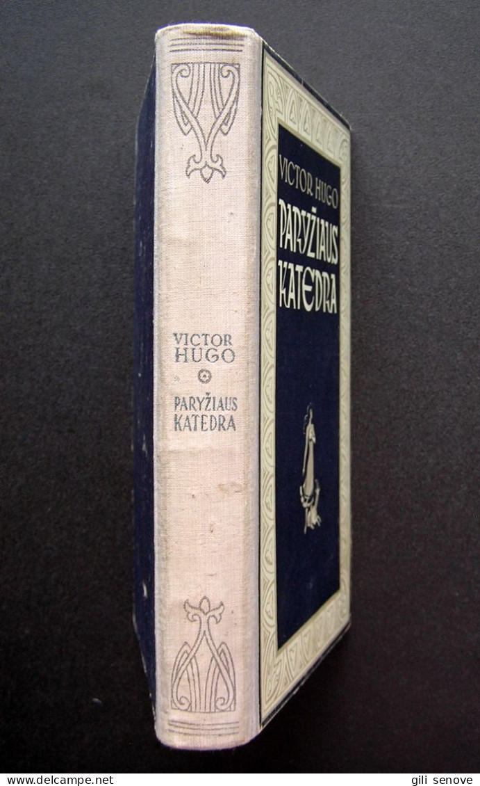 Lithuanian Book / Paryžiaus Katedra Victor Hugo 1950 - Novelas