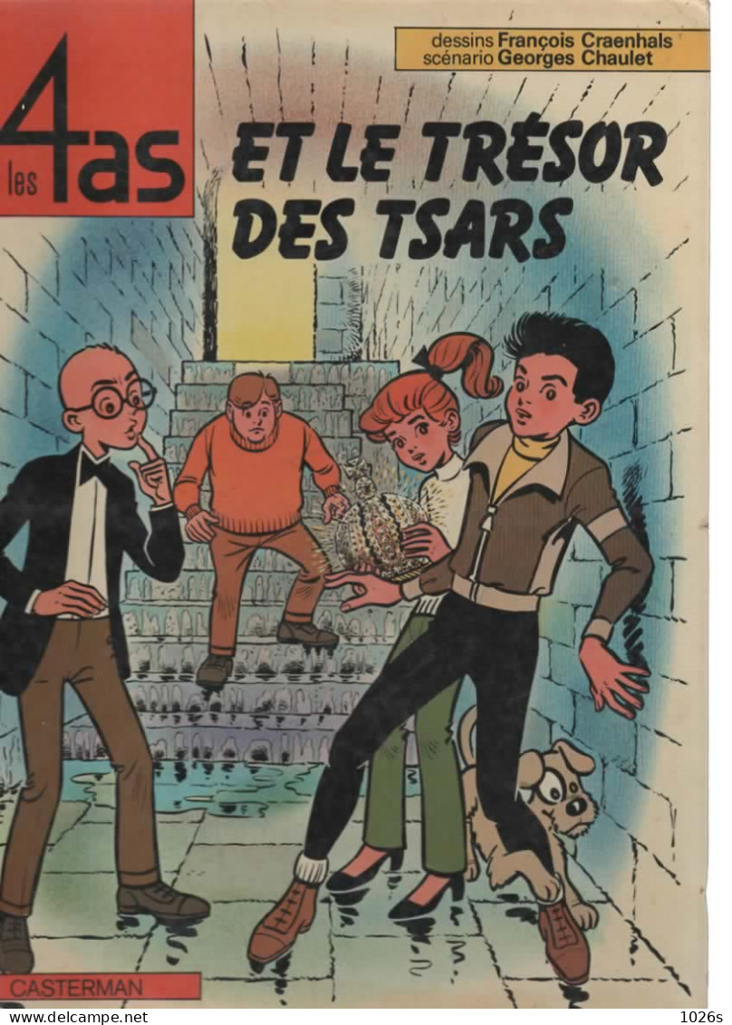 B.D.LES 4 AS ET LE TRESOR DES TSARS - E.O. 1983 - 4 As, Les