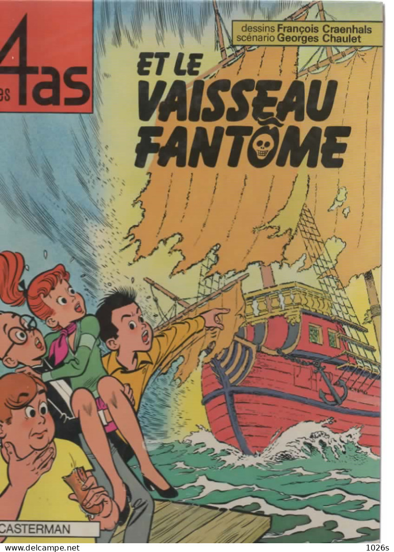 B.D.LES 4 AS ET LE VAISSEAU FANTOME - . 1982 - 4 As, Les