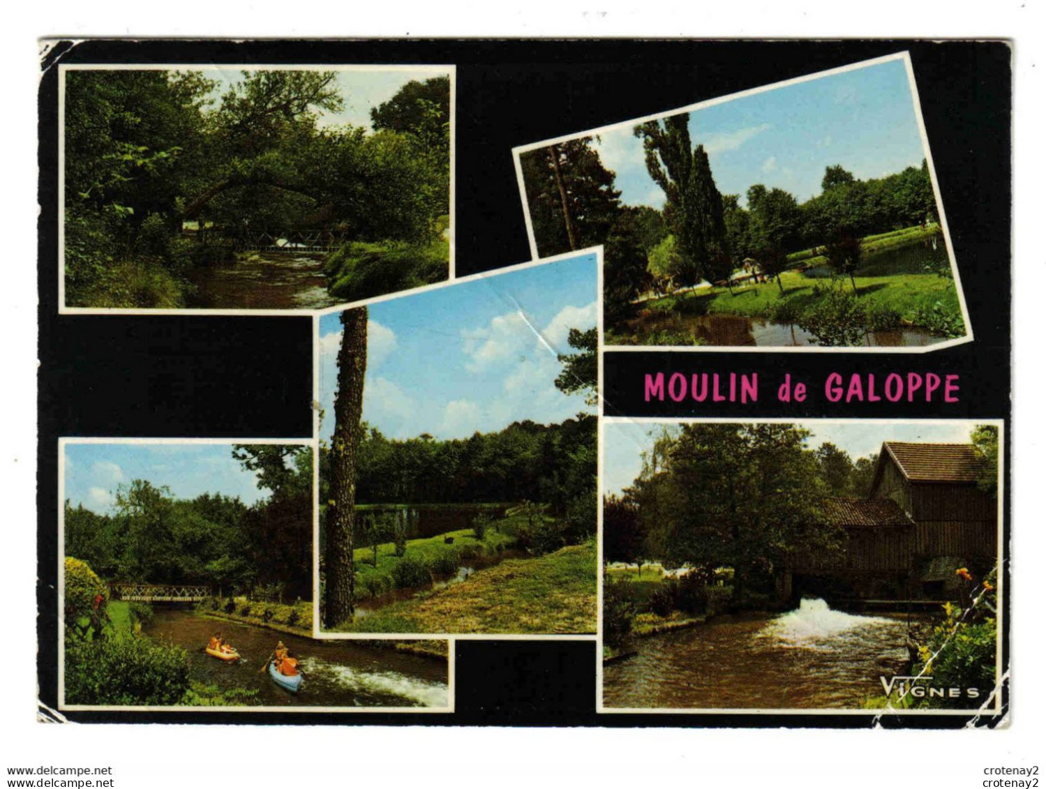 40 Moulin De GALOPPE N°1172 Saint Michel Escalus Près Léon CASTETS Tél : 6 En 1975 Pêche à La Truite - Castets