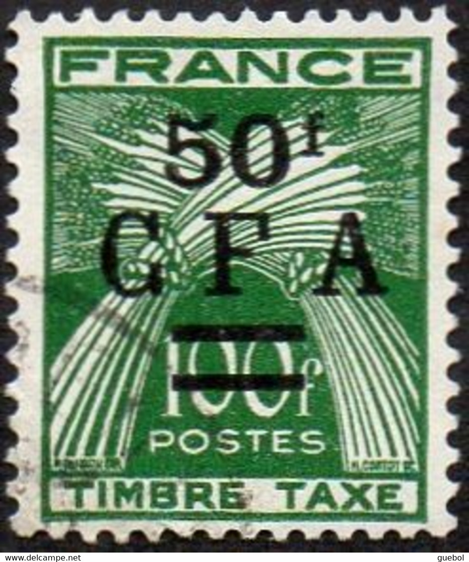 Réunion Obl. N° Taxe 44 - Gerbes De Blé - Timbres-taxe