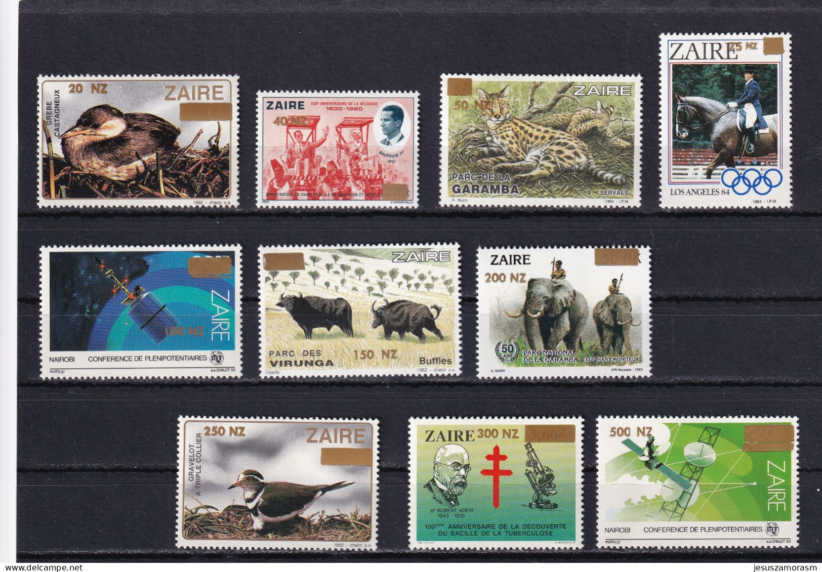 Zaire Nº 1400 Al 1409 - Unused Stamps