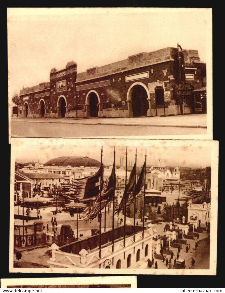 CIT Set Of 21 Postcards Fiera Milano Italy Trade Fair & Exhibition Car Pavillon - Verzamelingen & Kavels