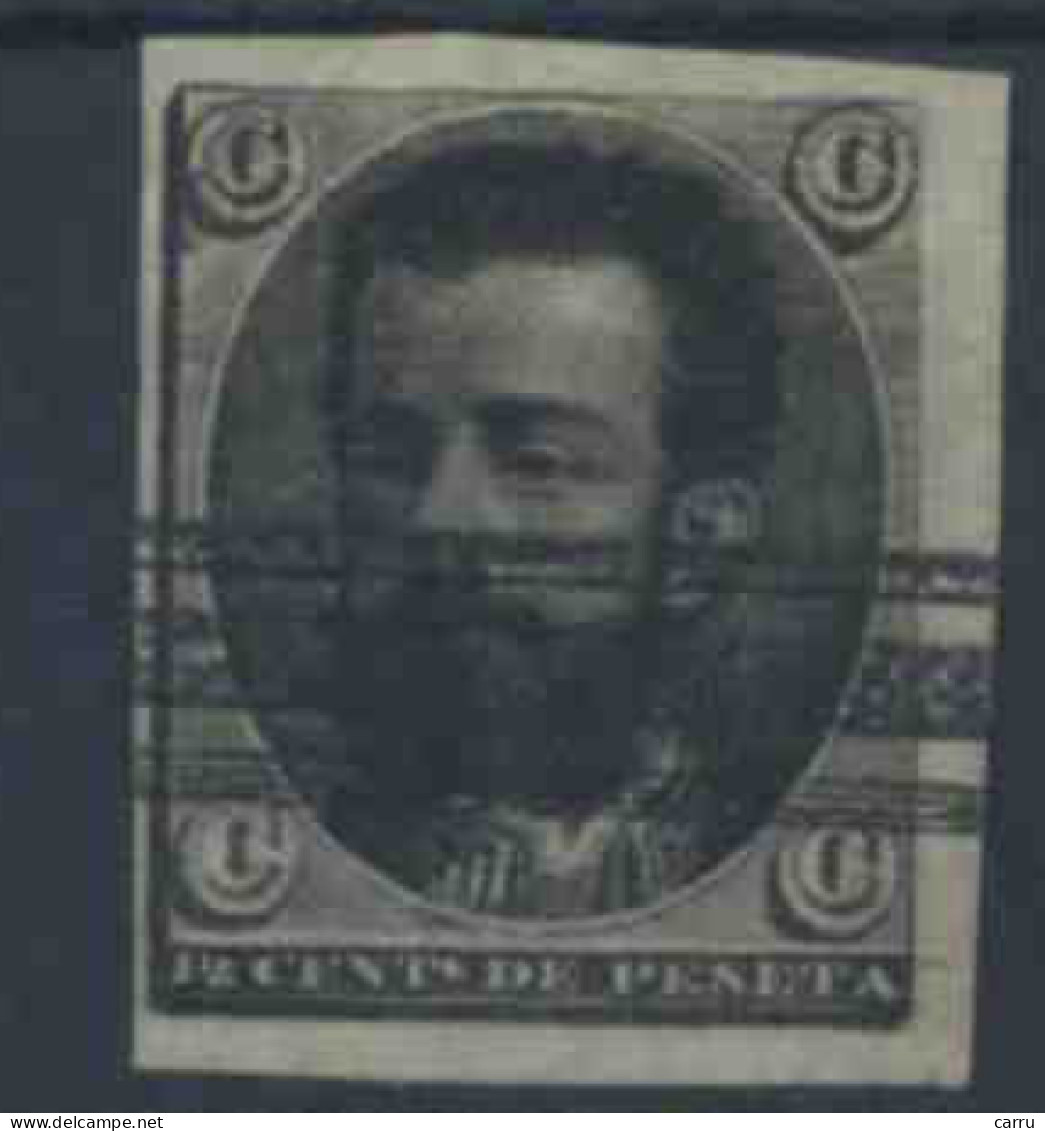 España - 1872 - Amadeo I - Ensayo 12 Céntimos- Sin Dentar - Barrado España - 1872 -  Amadeo I - Ensayo 12 Céntimos- Sin - Nuovi