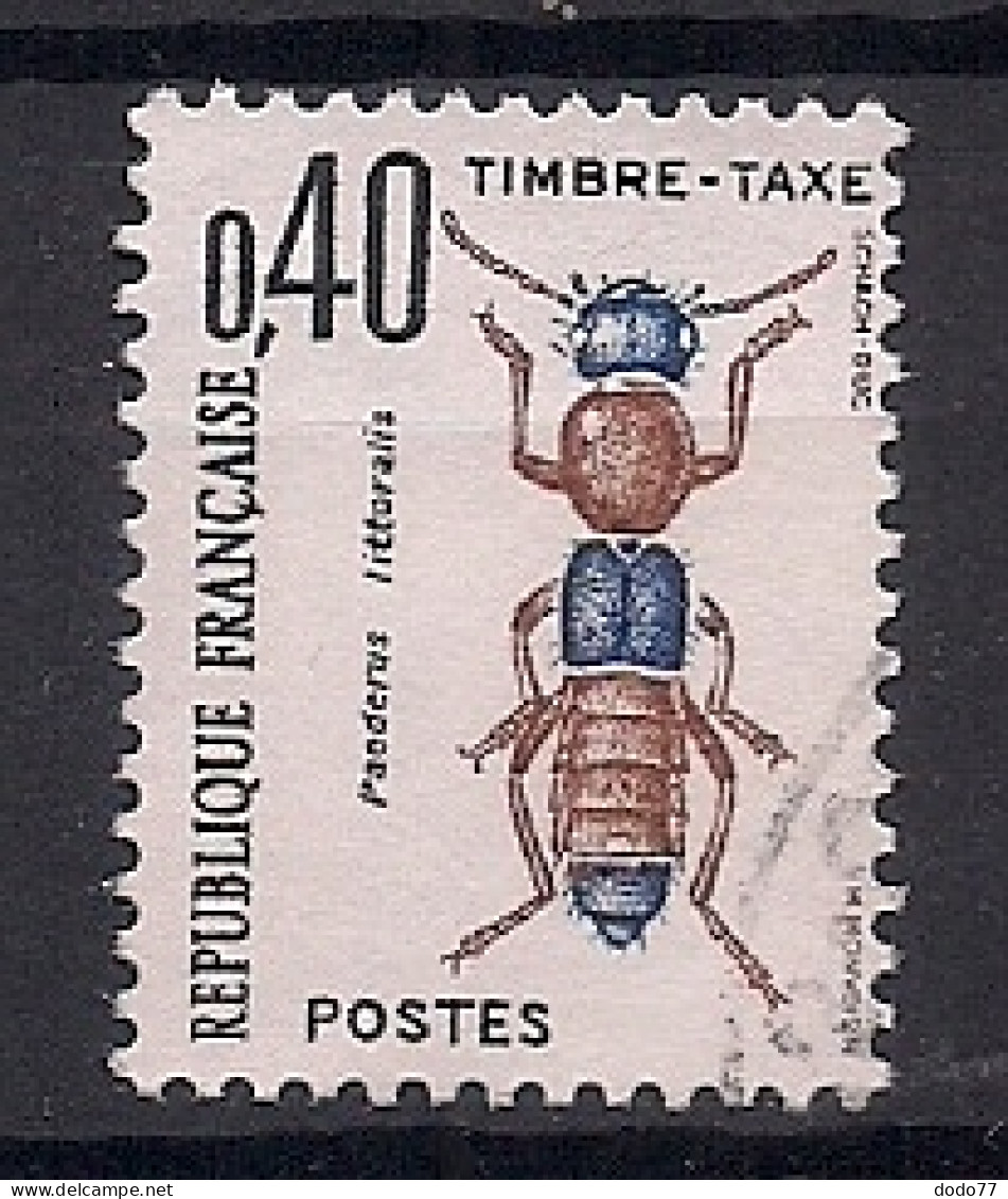 FRANCE  TAXE   N°   110    OBLITERE - 1960-.... Used