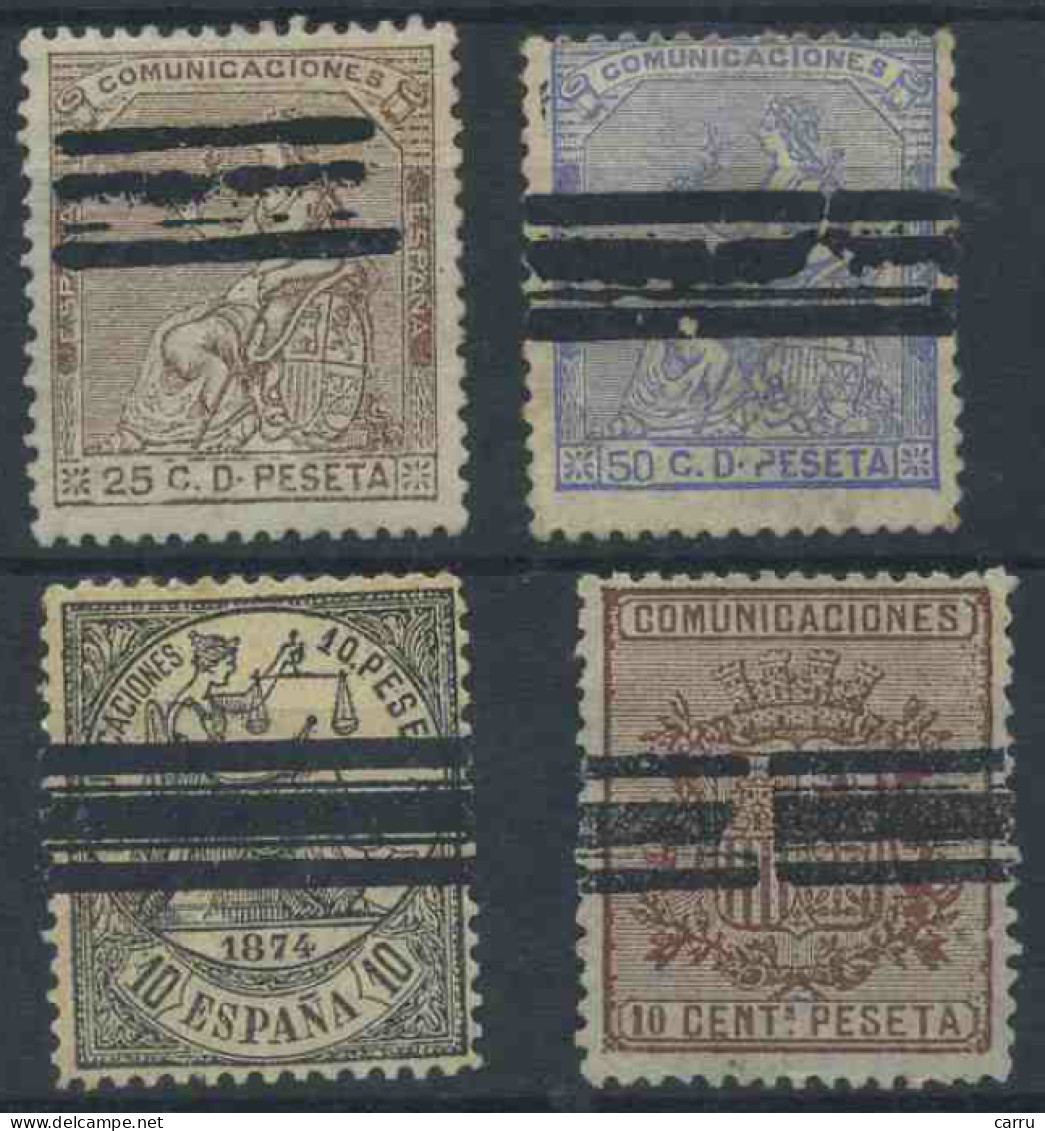 España - Sellos Barrados -  I República (1873-1874) - Unused Stamps