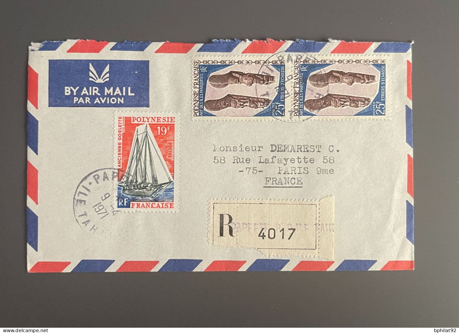 !!! OCÉANIE, LOT DE 2 LETTRES, BEAUX AFFRANCHISSEMENTS ET DESTINATION RARE POUR LE VENEZUELA - Cartas & Documentos