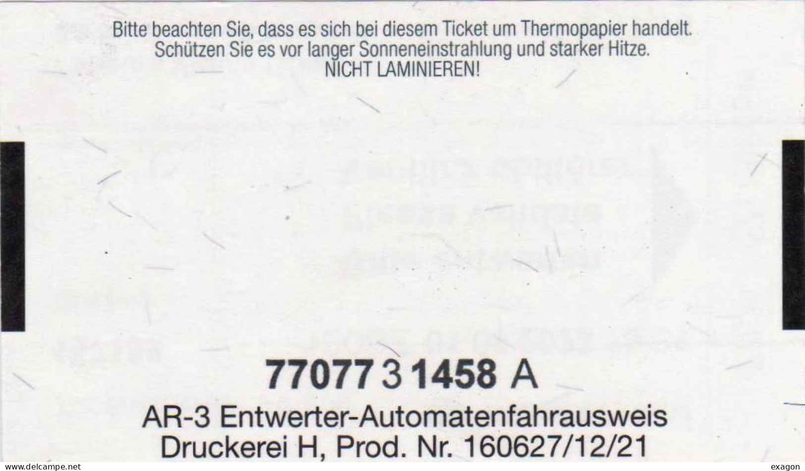 Biglietto  -  Metropolitana AUSTRIA  -  Vienna - Validità  Ore 72  -  Anno  2023. / Stock 107 - Europa