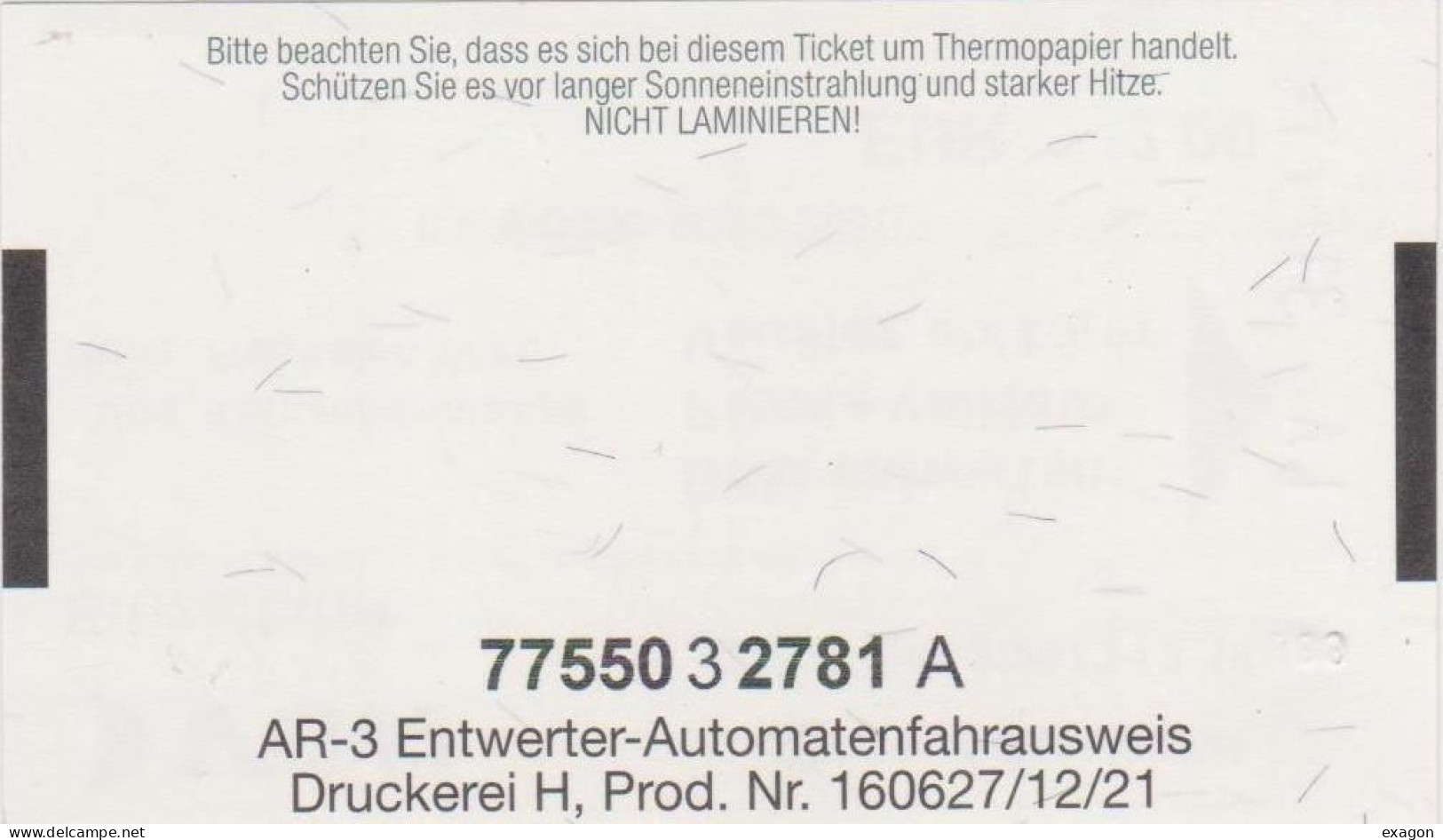Biglietto  -  Metropolitana AUSTRIA  -  Vienna - Validità  Ore 1  -  Anno  2023. / Stock 107 - Europe