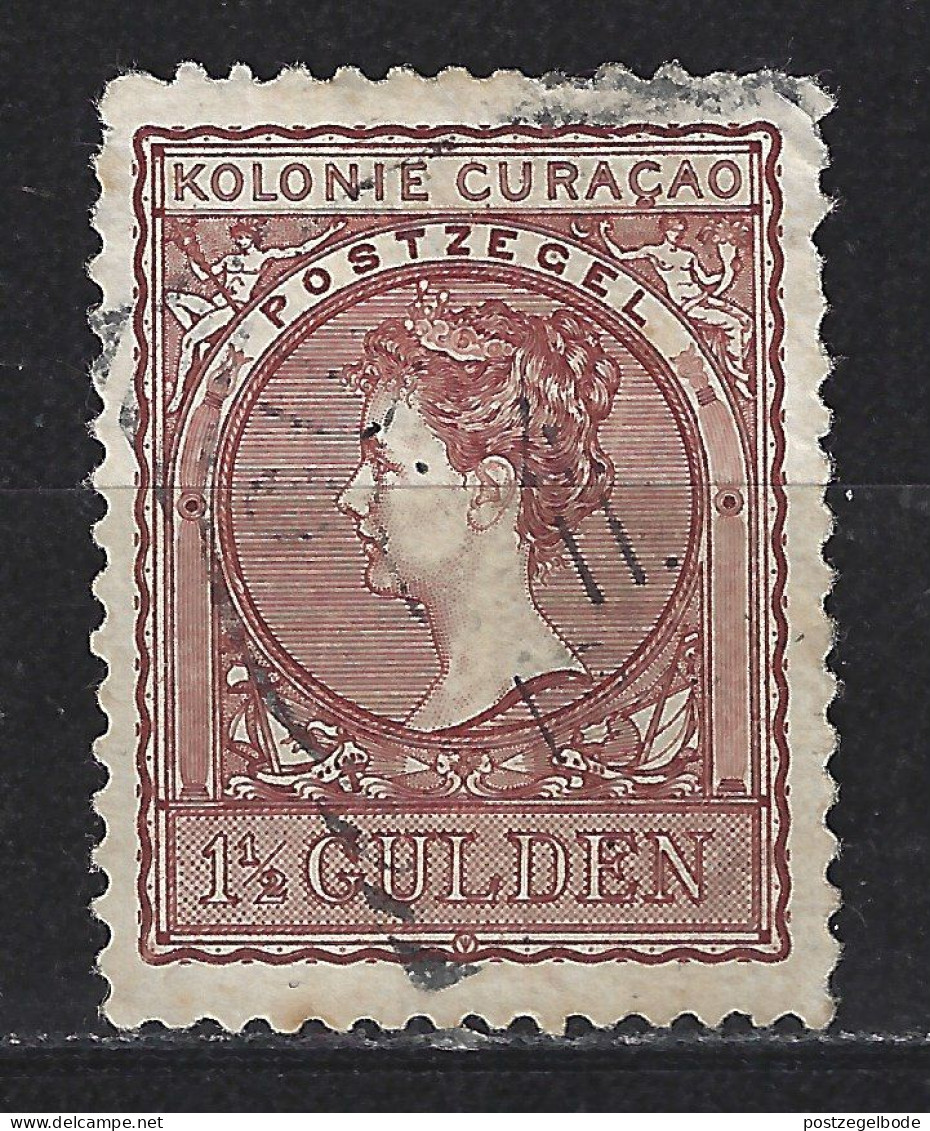 Nederlandse Antillen Curacao 42 Used ; Queen Koningin Reine Reina Wilhelmina 1906 - Curaçao, Nederlandse Antillen, Aruba