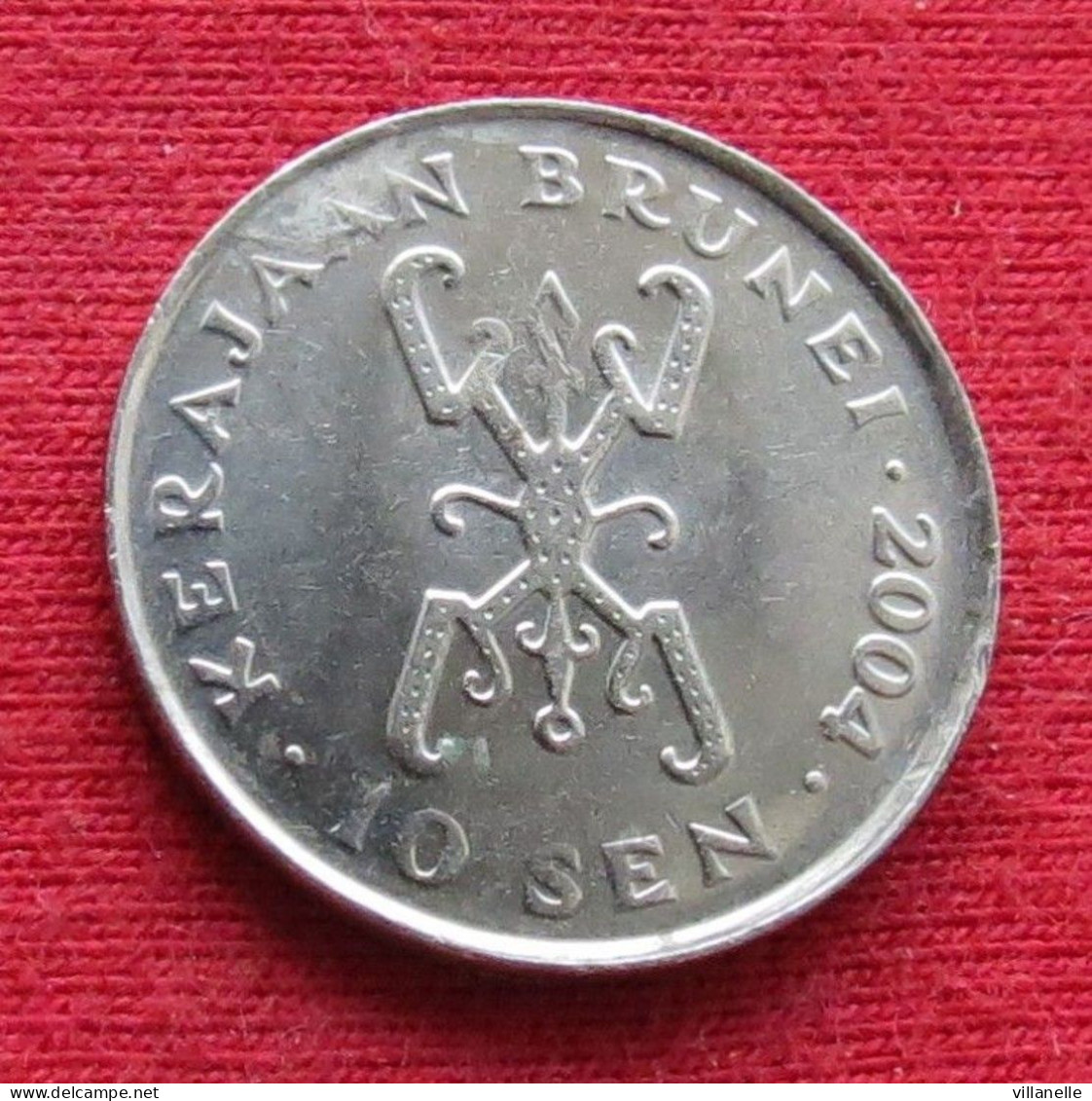 Brunei 10 Sen 2004 KM# 36 Lt 211 *VT - Brunei