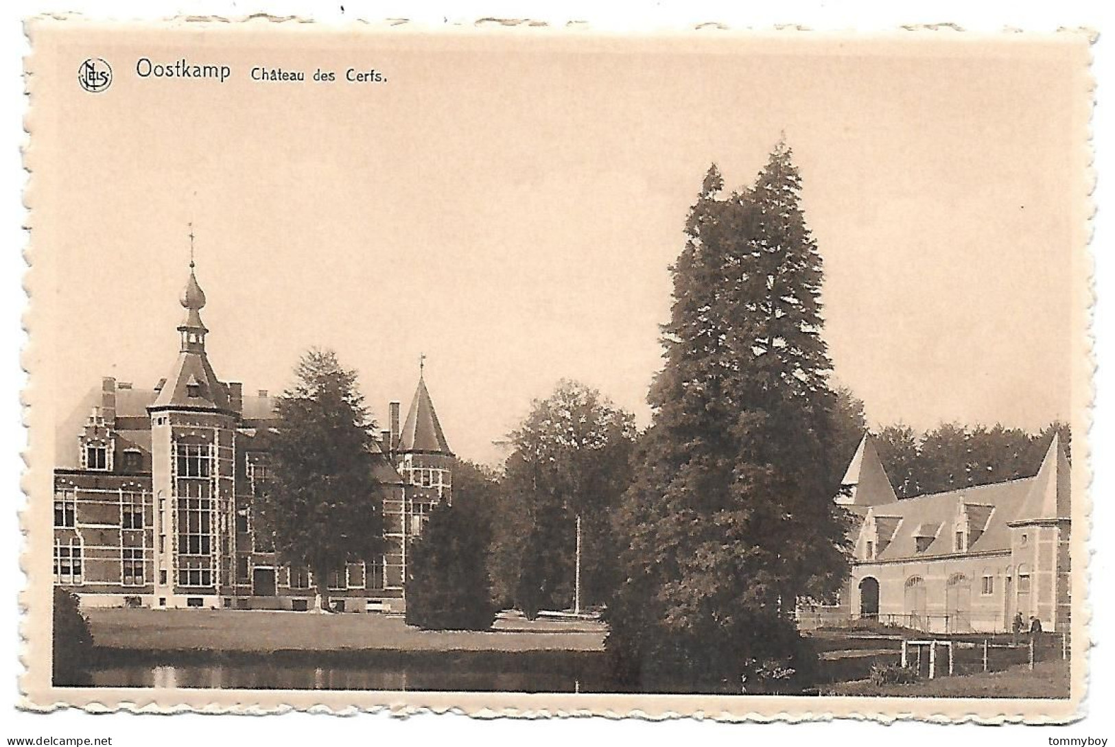 CPA Oostkamp, Château Des Cerfs - Oostkamp
