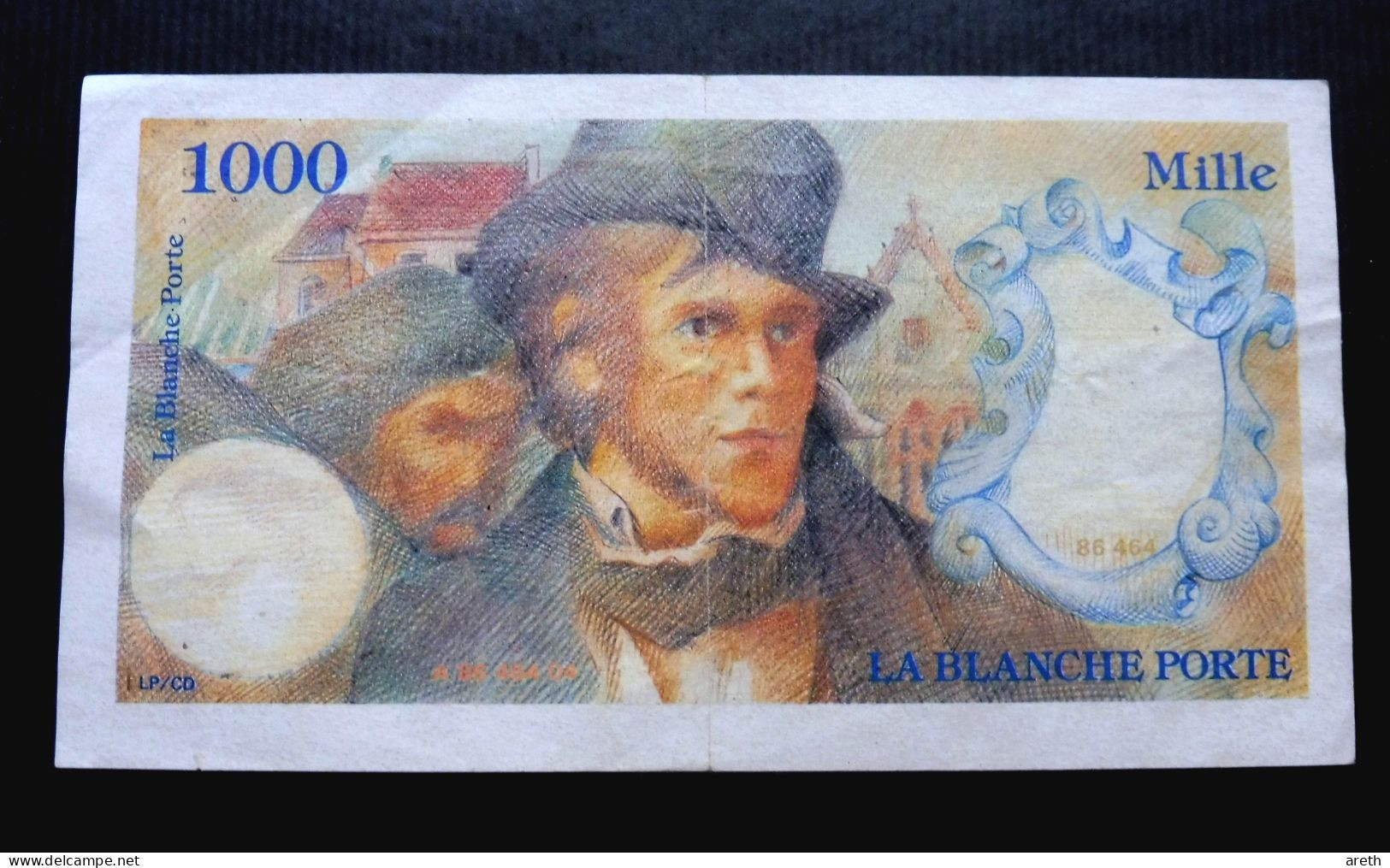 Billet Fictif  1000 ~ Jeu La Blanche Porte - Specimen