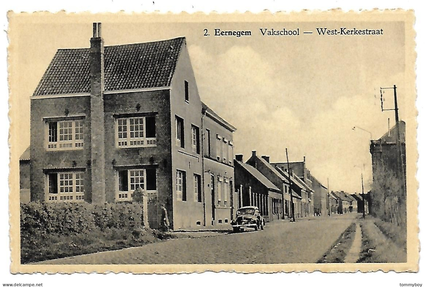 CPA Eernegem, Vakschool - West-Kerkestraat - Ichtegem