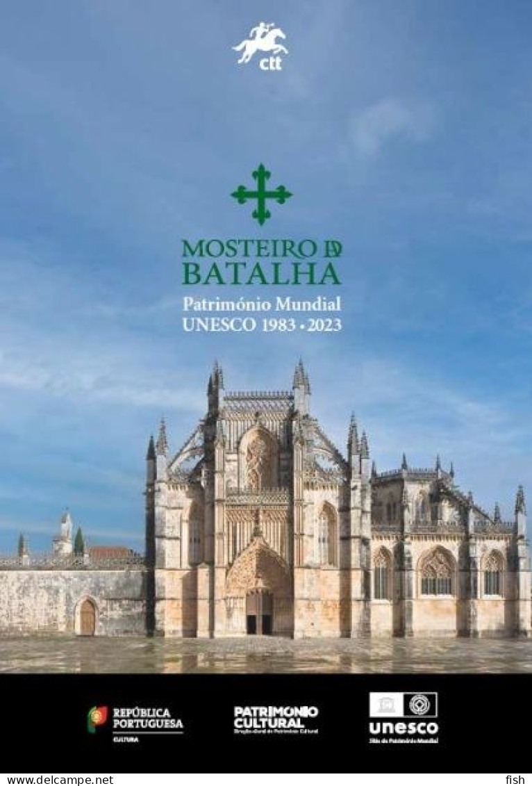 Portugal & PGSB Mosteiro Da Batalha, UNESCO, Património Mundial Da Humanidade 2023 (68681) - Markenheftchen