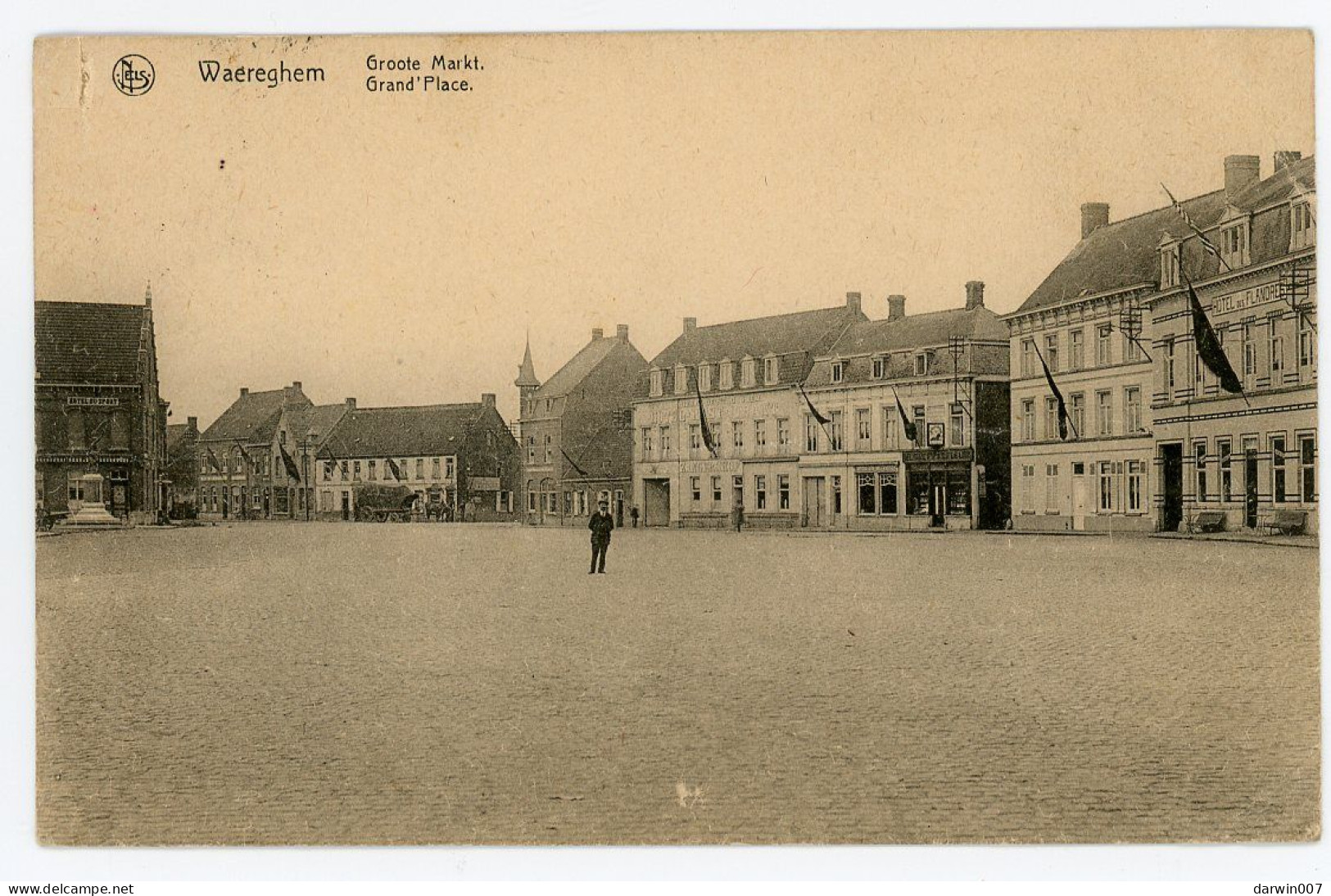 Waerghem Groote Markt - Grand'Place - Waregem