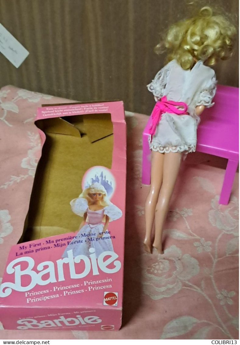 BARBIE  Ma Première MATTEL Tenue D'intérieur Légère  + Boite D'origine? - Barbie