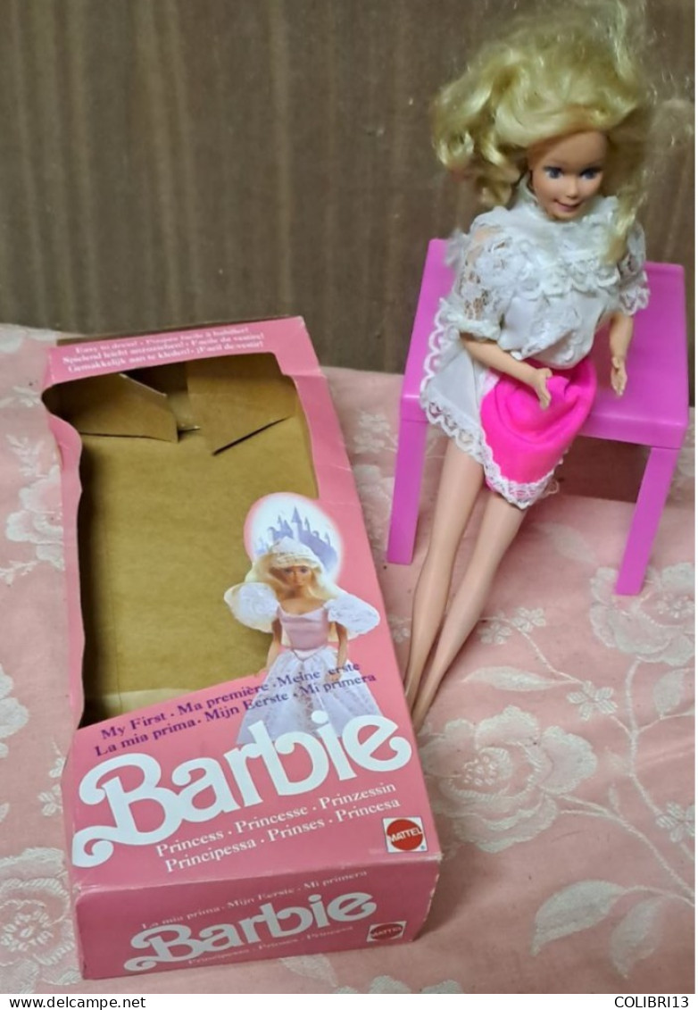 BARBIE  Ma Première MATTEL Tenue D'intérieur Légère  + Boite D'origine? - Barbie