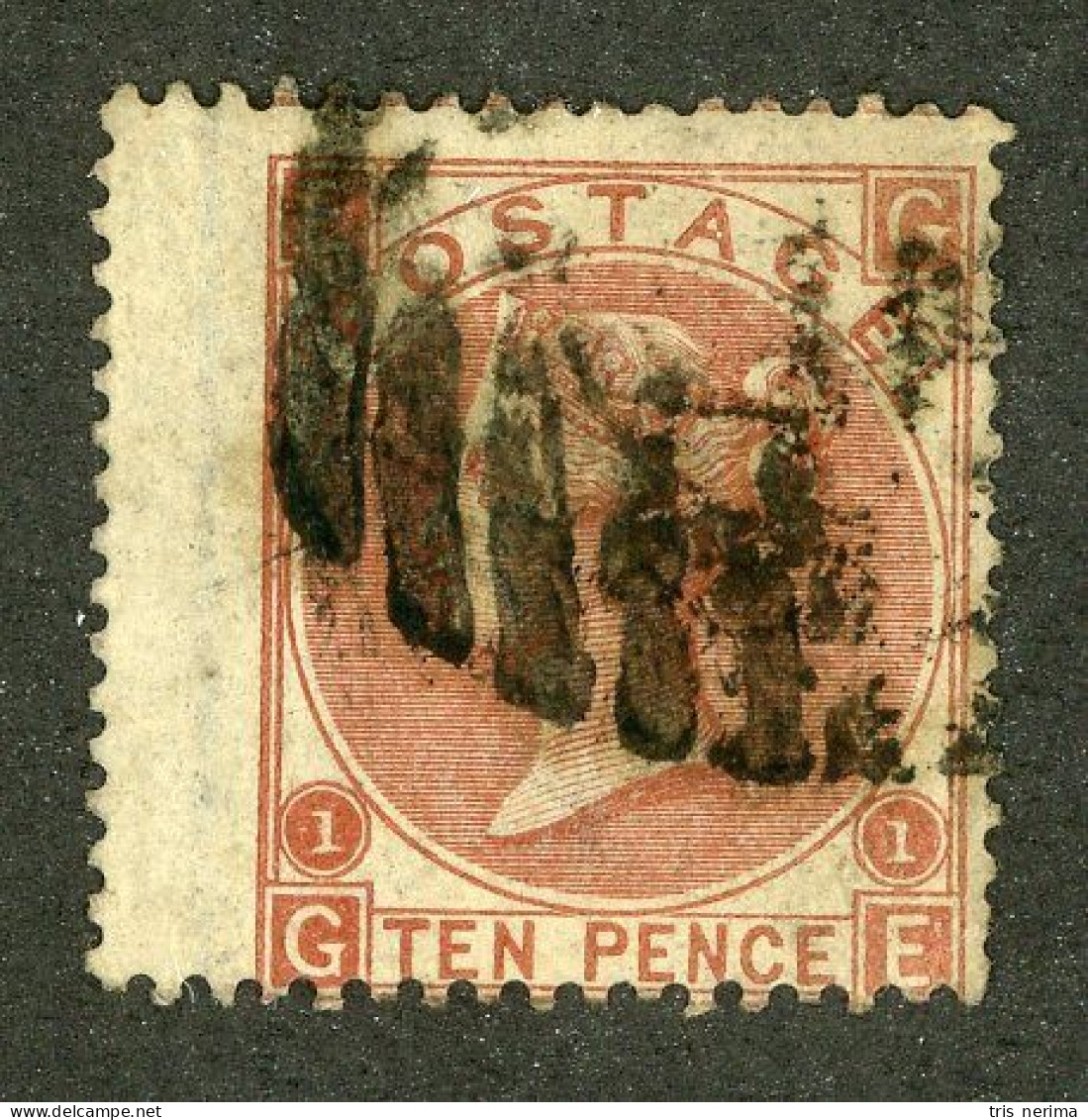 796 GBX GB 1867 Scott #53 Pl.1 Used (Lower Bids 20% Off) - Used Stamps