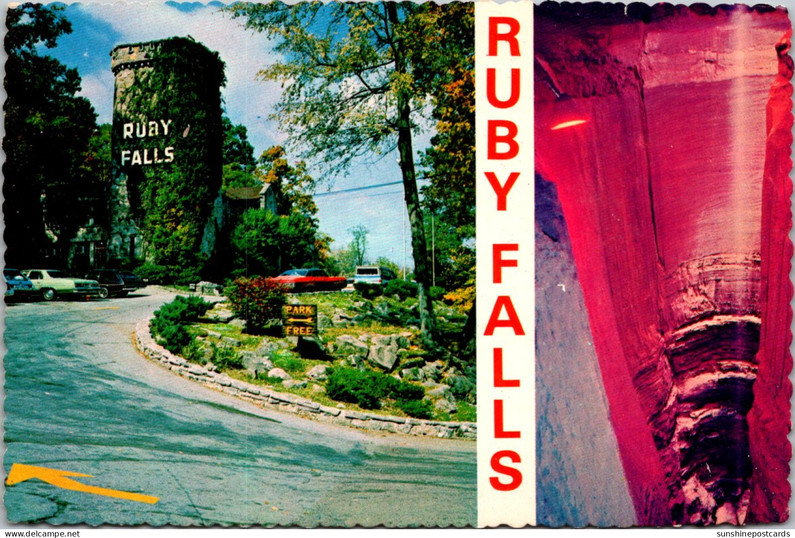 Tennessee Chattanooga Ruby Falls Split View - Chattanooga