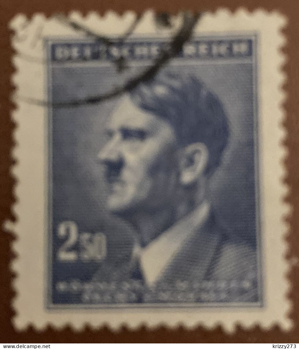 Bohemia & Moravia 1942 Adolf Hitler, 1889-1945 2.50 K - Used - Oblitérés